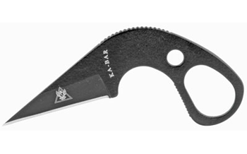 Kabar TDILASTDITCHKNI Ka-Bar 1478BP TDI Law Enforcement 1.63" Fixed Drop Point Plain Black 9Cr18MoV SS