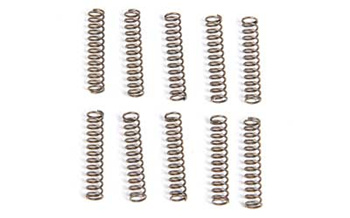 Lbe Unlimited  LBE Unlimited ARBRPS AR Parts Buffer Retaining Spring 10 Pack AR-15 Silver Steel