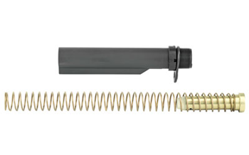Lbe Unlimited LBMILBUFKT-CG LBE Unlimited MILBUFKT-CG Mil-Spec Buffer Tube Kit  6 Position AR-15 Gray