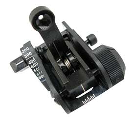 Matech BACKUPIRONSIGHT BUIS MATECH MIL-SPEC BUIS W/RANGING