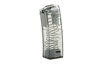 Elite Tactical MGETSHKMP5-10 ETS Group HKMP5-10 Rifle Mags  Clear Detachable 10rd 9mm Luger for H&K MP5,SP5K,