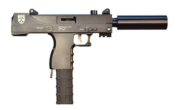 Masterpiece Arm  MasterPiece Arms 30T Defender Top Cocking TB 9mm Luger 5.50" 30+1 Black Cerakote