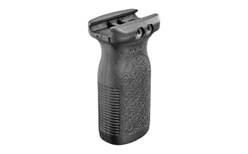 Magpul Industri RVG-RAILVERTICA Magpul MAG412-BLK RVG  Aggressive Textured Black Polymer Rail Vertical Grip for