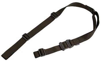 Magpul Industri  Magpul MAG513-RGR MS1 Sling 1.25" W x 48"- 60" L Adjustable Two-Point Ranger Gre