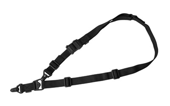 Magpul Industri MS3-MULTIMISSIO Magpul MAG514-BLK MS3 Gen2 Sling made of Nylon Webbing with Black Finish, Adjust