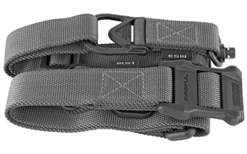 Magpul Industri MS3-MULTIMISSIO Magpul MAG515-GRY MS3 Single QD Sling GEN2 made of Nylon Webbing with Gray Finis
