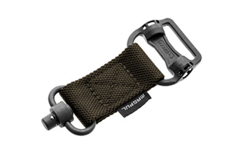 Magpul Industri  Magpul MAG519-RGR MS1/MS4 Sling Adapter made of Steel with Maganese Phosphate Ra