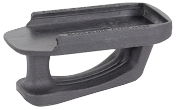 Magpul Industri RANGERFLOORPLAT Magpul MAG565-BLK PMAG Ranger Plate made of Polymer with OverMolded Rubber & Bla
