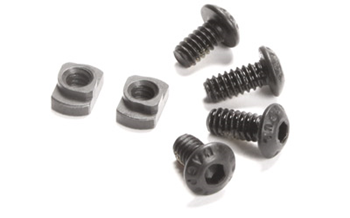 Magpul Industri MPIMAG615 Magpul MAG615-BLK M-LOK T-Nut Set Replacement