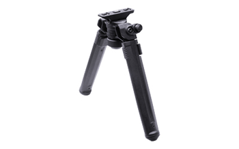 Magpul Industri MPIMAG933BLK Magpul MAG933-BLK Bipod  made of Aluminum with Black Finish, M-LOK Attachment, R