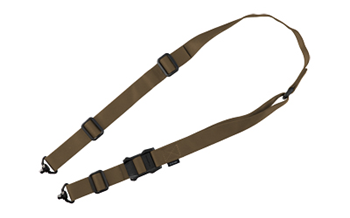 Magpul Industri  Magpul MAG939-COY MS1 QDM Sling made of Nylon Webbing with Coyote Finish, Adjust