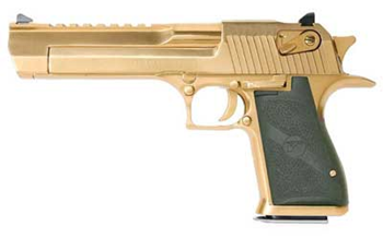 Magnum Research  DE50TG DE MK19 50AE 6" GOLD/TITANIUM