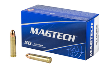 SPORT SHOOTING Magtech 30A Tactical/Training  30 Carbine 110 gr Full Metal Jacket (FMJ) 50 Bx/