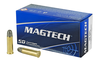 SPORT SHOOTING Magtech 38A Range/Training  38 Special 158 gr Lead Round Nose (LRN) 50 Bx/ 20 Cs