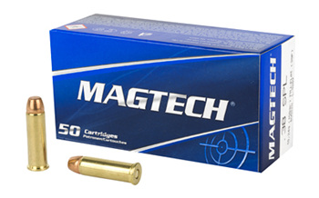 SPORT SHOOTING Magtech 38P Range/Training  38 Special 158 gr Full Metal Jacket Flat Point (FMJF