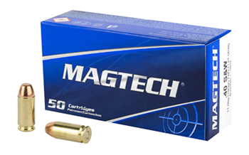 SPORT SHOOTING Magtech 40B Range/Training  40 S&W 180 gr Full Metal Jacket Flat Nose (FMJFN) 50