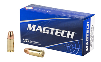 SPORT SHOOTING Magtech 9G Range/Training  9mm Luger 147 gr Full Metal Jacket Flat Subsonic 50 B