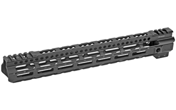 COMBATRAILM-LOK Midwest Industries MICRLW14 Combat Lightweight AR-15 Black Hardcoat Anodized Alu