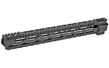 COMBATRAILM-LOK Midwest Industries MICRLW15 Combat Lightweight AR-15 Black Hardcoat Anodized Alu