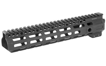 COMBATRAILM-LOK Midwest Industries MICRM105 Combat  Black Hardcoat Anodized 6061-T6 Aluminum 10.