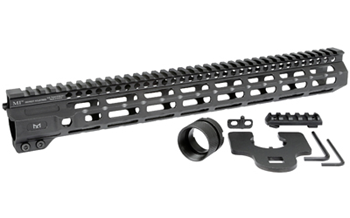 Midwest Industr COMBATRAILM-LOK MIDWEST INDUSTRIES INC MICRM15 M-Series AR-15 6061 Aluminum Black Hard Coat Anod