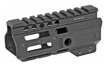 MWMI-CRM45 Midwest Industries MICRM45 Combat  Black Hardcoat Anodized 6061-T6 Aluminum 4.50