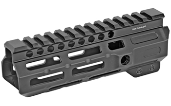 MWMI-CRM6 Midwest Industries MICRM6 Combat  Black Hardcoat Anodized 6061-T6 Aluminum 6" Pi
