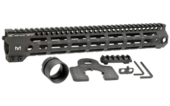 GEN 4 M-SERIES Midwest Industries MIG4M13375 Tactical G4M Handguard AR-15 Black Hardcoat Anodiz