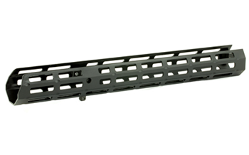 M-LOK Midwest Industries MIMARMR Handguard  made of Aluminum with Black Anodized Finis