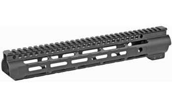 MWMI-SLH12625 Midwest Industries MISLH12625 Slimline  AR-15 Black Hardcoat Anodized Aluminum/P