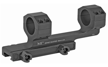 MWMI-SM1G2 Midwest Industries MISM1G2 Gen 2  Scope Mount AR-Platform 1" Black Hardcoat Anod