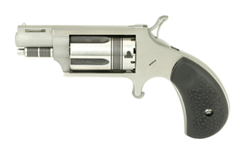 WASP SNUB North American Arms 22MSTW Wasp Snub Nose 22 WMR Caliber with 1.63" Vent Rib Bar