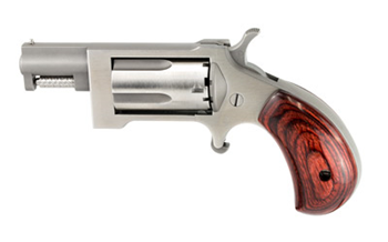 North American Arms MINI REVOLVER NAA-SWC NAA SIDEWINDER 22/22WMR 1" 5SH STNLS
