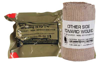 North American Arms EMERGENCYTRAUMA 30-0031 NAR DRESSING EMERGENCY TRAUMA 4"
