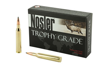 TROPHY Nosler 60005 Trophy Grade  25-06 Rem 100 gr Partition (PT) 20 Bx/ 10 Cs