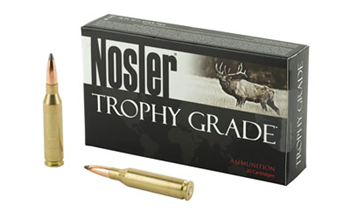 TROPHY Nosler 60018 Trophy Grade  260 Rem 125 gr Partition (PT) 20 Bx/ 10 Cs
