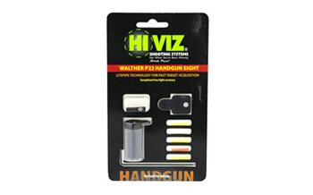 Hi-viz INTERCHANGEABLE WAL2012 HIVIZ WALTHER P22 FRNT SIGHT INTRCHG