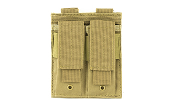 Ncstar / Vism DOUBLEPISTOLMAG CVP2P2931T NCSTAR VISM DBL PISTOL MAG PCH TAN