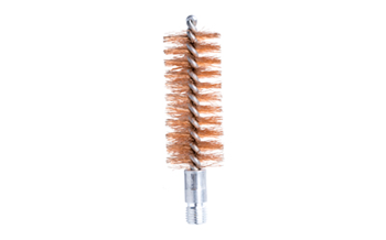 PHOSPHOR BRONZE Hoppe's 1314P Brush  with Phosphor Bronze Bristles & 5-16" Threads for 12 Gauge