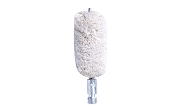 COTTON Hoppe's 1320 Cleaning Swab  with Cotton Bristles & 5-16" Threads for 12 Gauge Sh