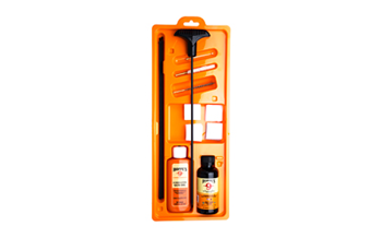 PID17B Hoppe's D17B Rifle Cleaning Kit includes Steel Rod with T-Handle, Cleaner, Oil,