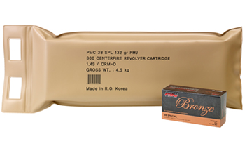Pmc BRONZE 38G-BP PMC BRNZ 38SPL 132GR FMJ 6 BX BP