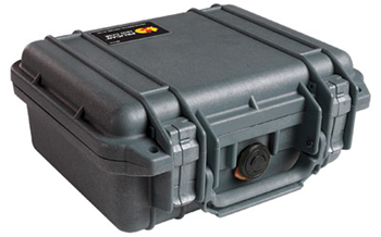 Pelican 1200 Protector Case made of Polypropylene with Black Finish, Foam Paddin