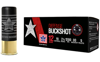 Stars & Stripes  CBUCK9 STARS 12GA 00BCK SHTSHL 9PEL 10/250