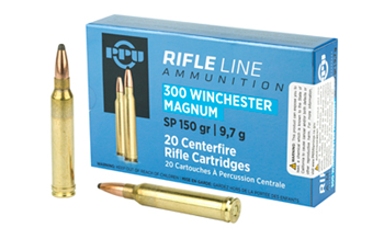 PRVI Partizan RIFLE PPU PP3001 Standard Rifle  300 Win Mag 150 gr Soft Point (SP) 20 Bx/ 10 Cs