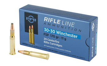 PRVI Partizan RIFLE PPU PP30302 Standard Rifle  30-30 Win 170 gr Flat Soft Point (FSP) 20 Bx/ 10 Cs