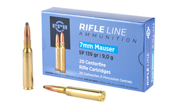 PRVI Partizan RIFLE PPU PP7 Metric Rifle  7mm Mauser 139 gr Soft Point (SP) 20 Bx/ 10 Cs