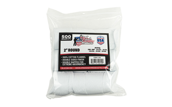 Pro-shot Produc PATCHES 2-500 PRO-SHOT PATCH .270-38CAL RND 500 CT