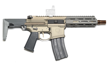 Q LLC  HB-300BLK-7IN Q HONEY BADGER SBR 300BLK 7 30RD FDE