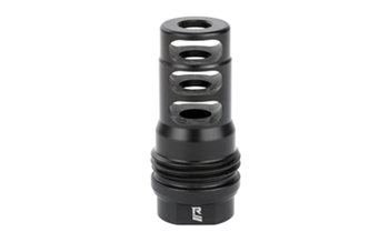 Rugged Gear RSMB011 Rugged Suppressor MB011 3 Port Brake  Black with 1/2"-28 tpi Threads & 2.16" OAL